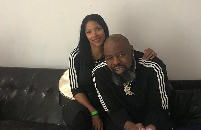 Tara Hall and Biz Markie